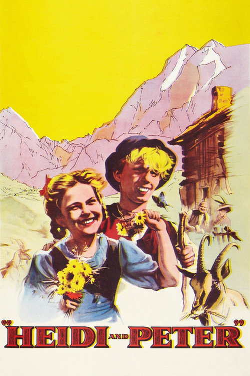 Movie poster for Heidi und Peter (1955)