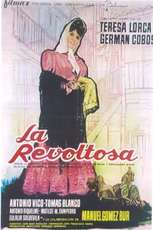 Movie poster for La revoltosa (1963)