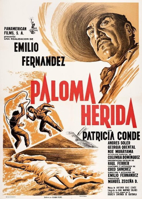 Movie poster for Paloma herida (1963)