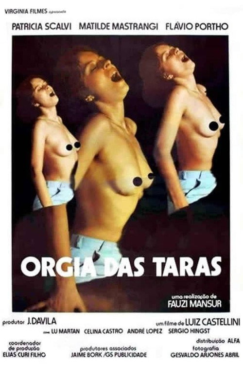 Movie poster for Depravação: Orgia das Taras (1980)