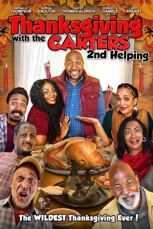 Movie poster for Thanksgiving with the Carters: 2nd Helping (2021)