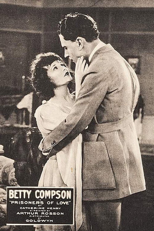 Movie poster for Prisoners of Love (1921)