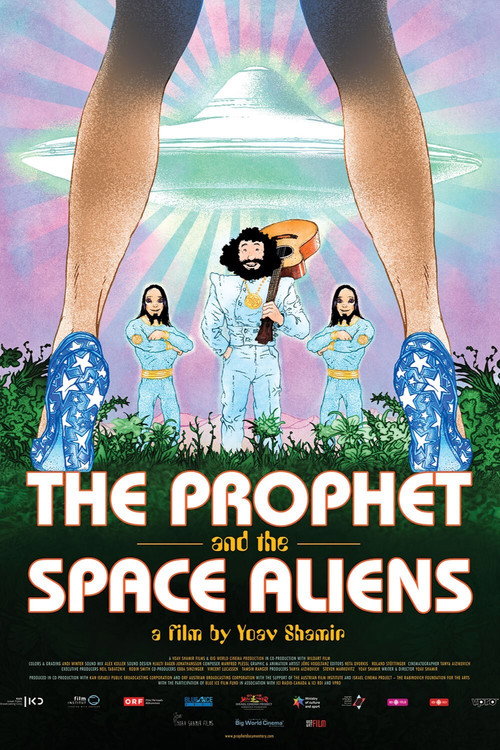 Movie poster for The Prophet and the Space Aliens (2020)