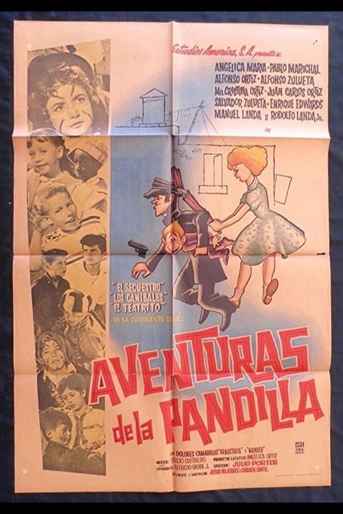 Movie poster for Gang Adventures (1959)