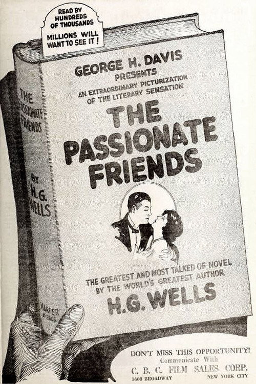 Movie poster for The Passionate Friends (1922)