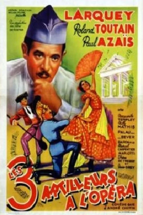 Movie poster for Trois artilleurs à l'opéra (1939)