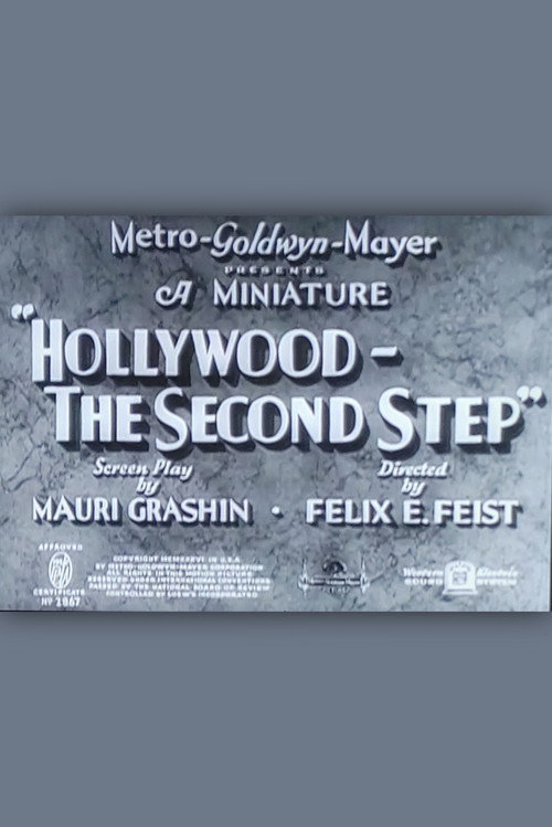 Movie poster for Hollywood - The Second Step (1936)