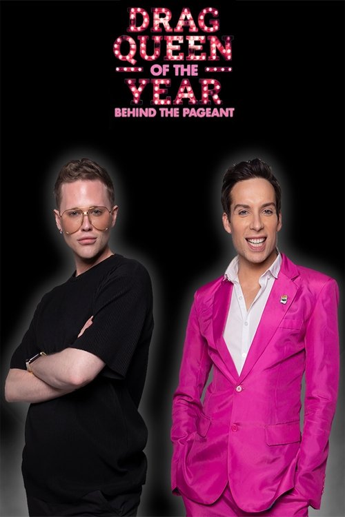 Behind The Drag Queen of the Year Pageant Competition Award Contest Competition poster