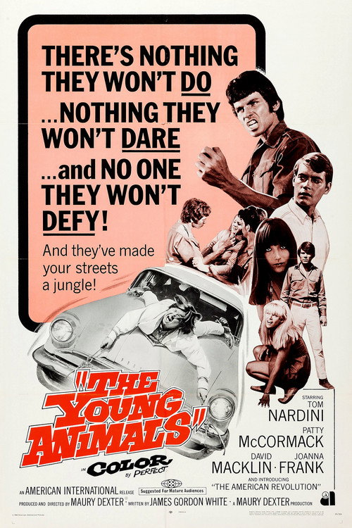 Movie poster for The Young Animals (1968)