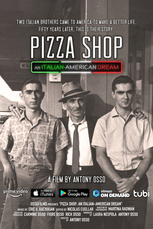 Movie poster for Pizza Shop: An Italian-American Dream (2017)