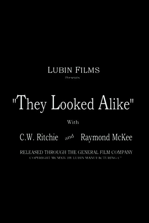Movie poster for They Looked Alike (1915)