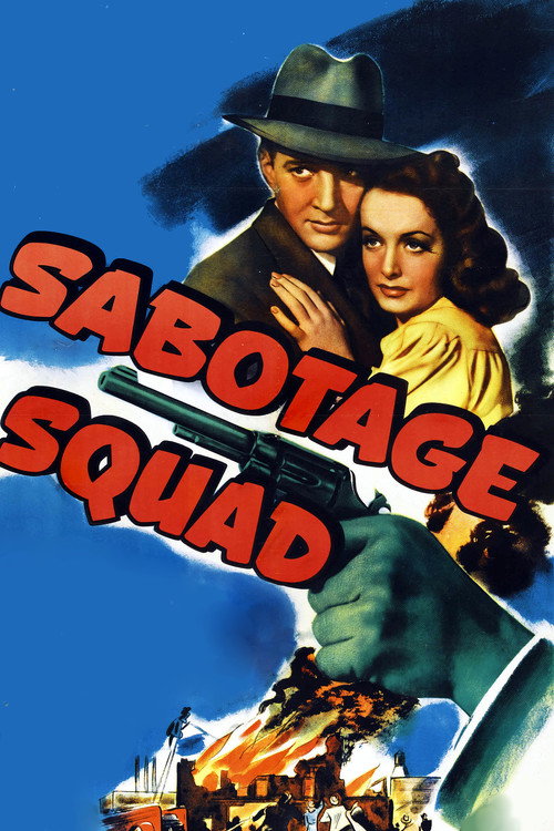 Movie poster for Sabotage Squad (1942)