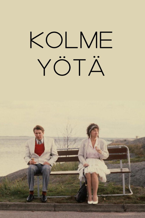 Movie poster for Kolme yötä (1989)