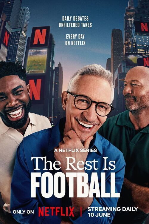 Series poster for The Rest Is Football (2026)
