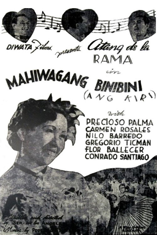 Movie poster for Mahiwagang Binibini (1939)