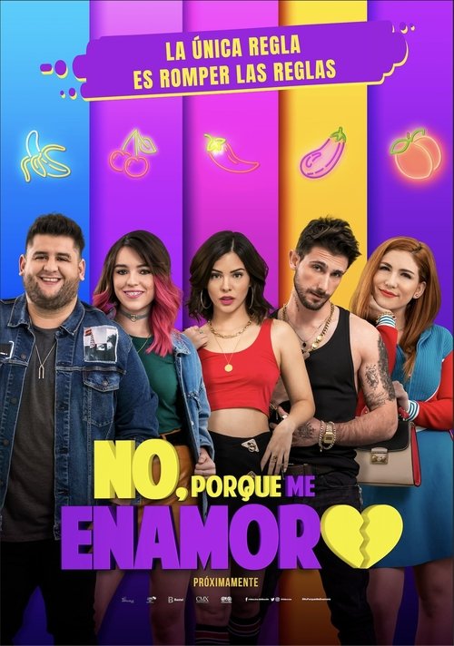 Movie poster for No, porque me enamoro (2020)