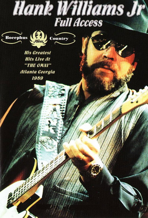 Movie poster for Hank Williams Jr. - Full Acccess (1989)