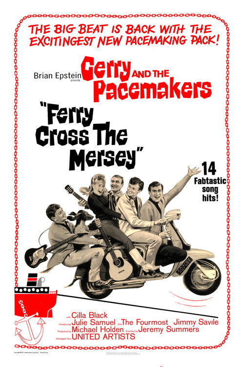 Movie poster for Ferry Cross the Mersey (1965)
