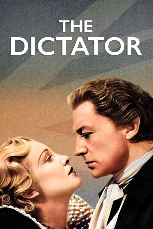 Movie poster for The Dictator (1935)