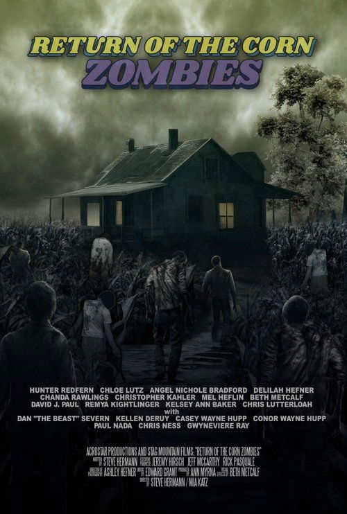 Movie poster for Return of the Corn Zombies (2025)