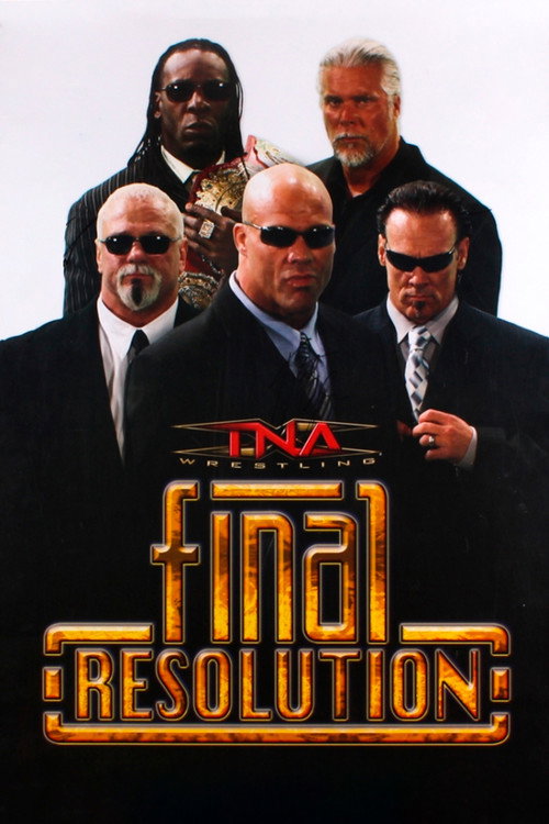 Movie poster for TNA Final Resolution December 2008 (2008)
