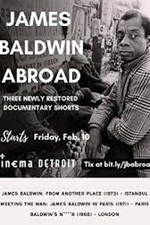 Movie poster for James Baldwin Abroad (2023)