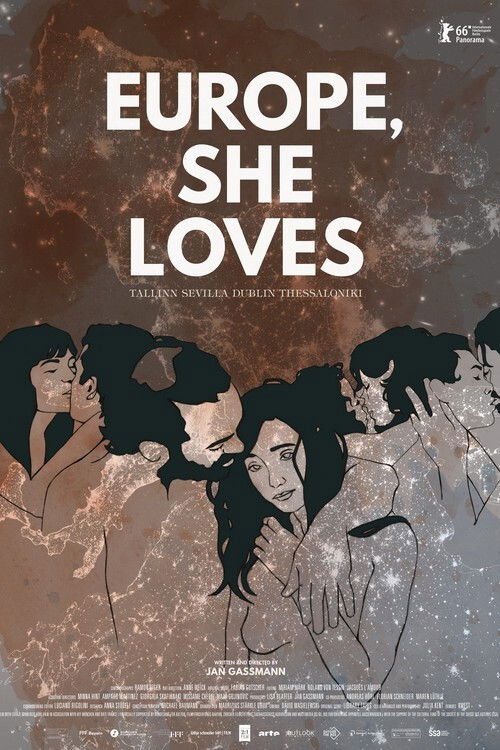 Movie poster for Europe, She Loves (2016)