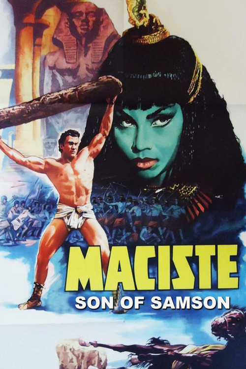 Movie poster for Son of Samson (1960)