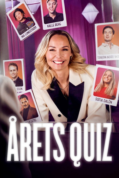 Series poster for Årets quiz (2022)