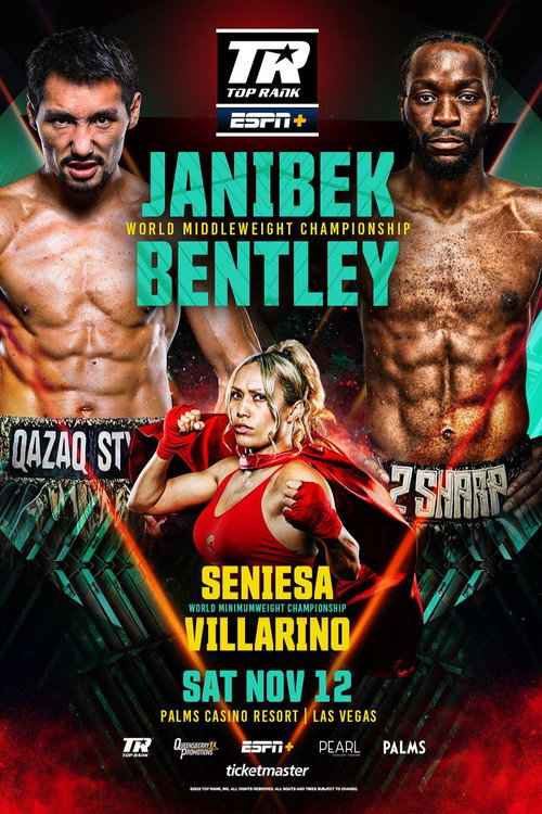 Movie poster for Janibek Alimkhanuly vs. Denzel Bentley (2022)