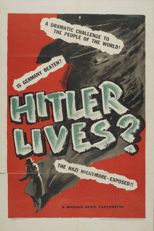 Movie poster for Hitler Lives (1945)