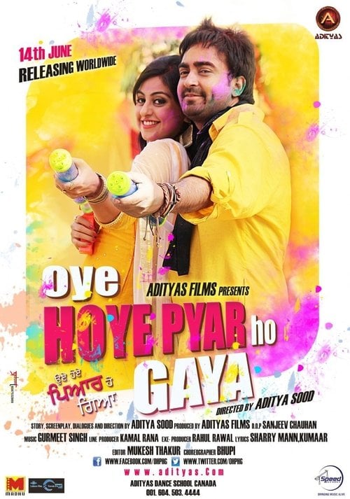 Movie poster for Oye Hoye Pyar Ho Gaya (2013)