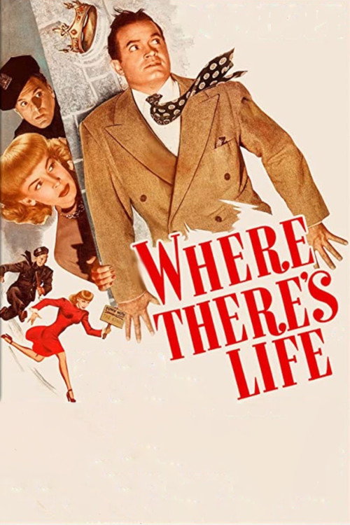 Movie poster for Where There's Life (1947)