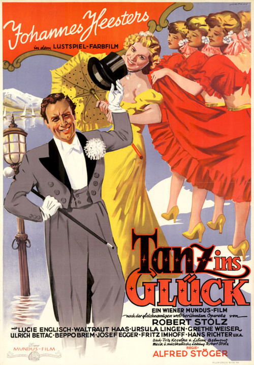 Movie poster for Tanz ins Glück (1951)