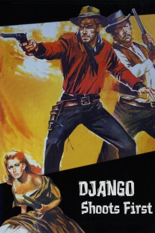 Movie poster for Django Shoots First (1966)