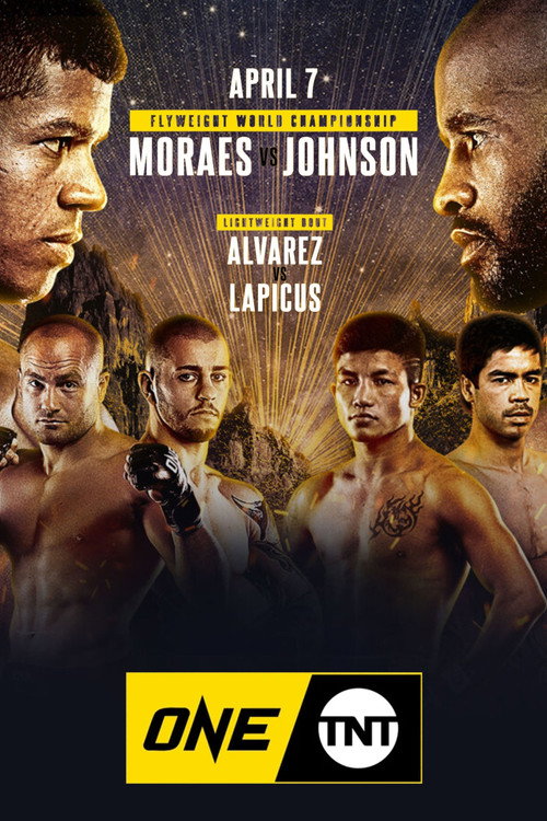 Movie poster for ONE on TNT 1: Moraes vs. Johnson (2021)
