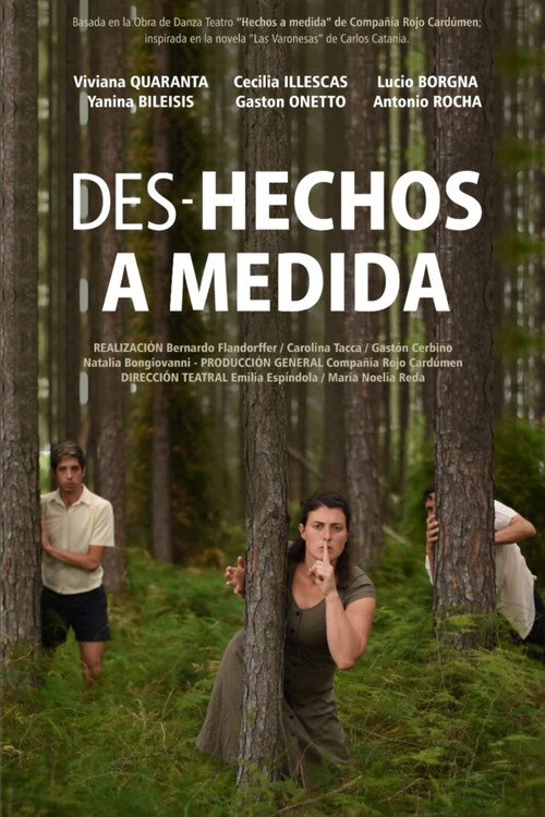 Movie poster for Des-hechos a medida (2024)