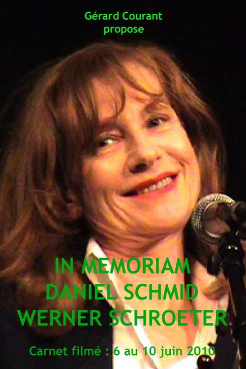 Movie poster for In Memoriam Daniel Schmid Werner Schroeter (2012)
