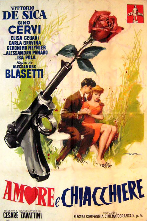 Movie poster for Love and Chatter (1958)