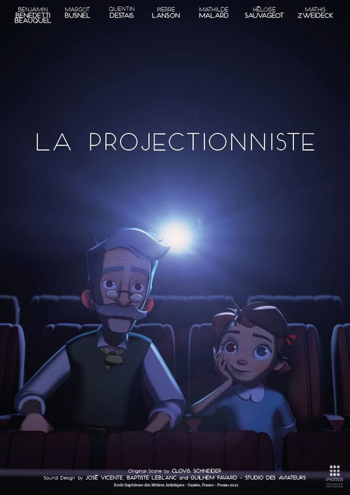 Movie poster for La Projectionniste (2021)