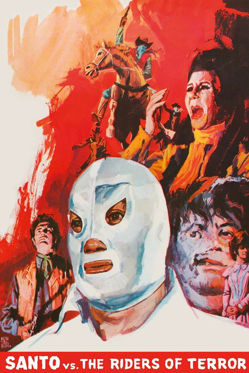 Movie poster for Santo vs. the Riders of Terror (1970)