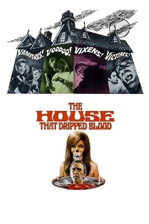 Movie poster for The House That Dripped Blood (1971)