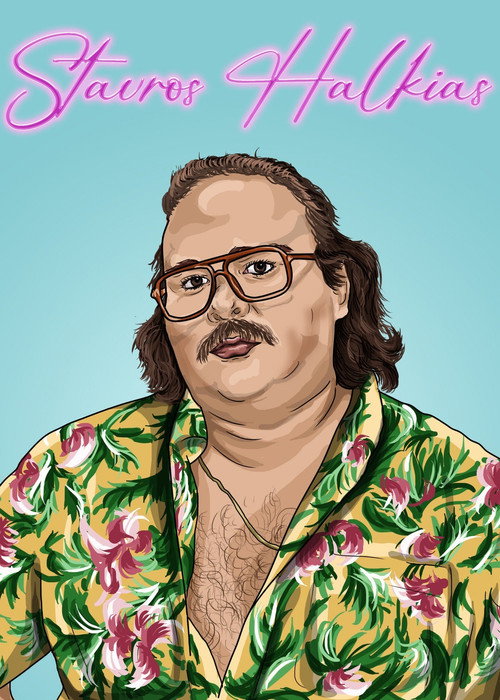 Movie poster for Stavros Halkias: Four Nights in NYC Crowd Work Special (2023)