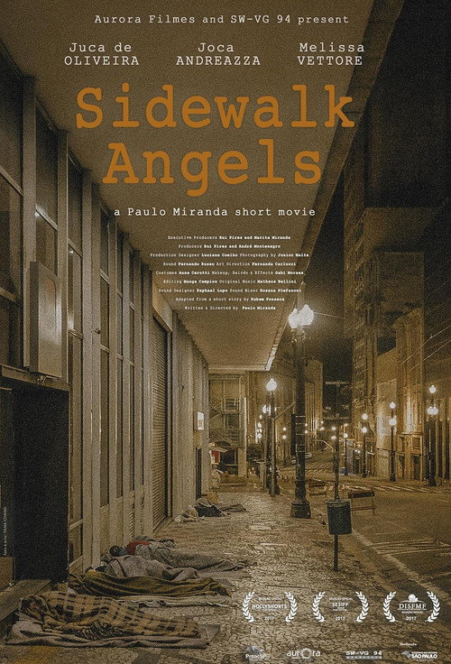 Movie poster for Sidewalk Angels (2017)