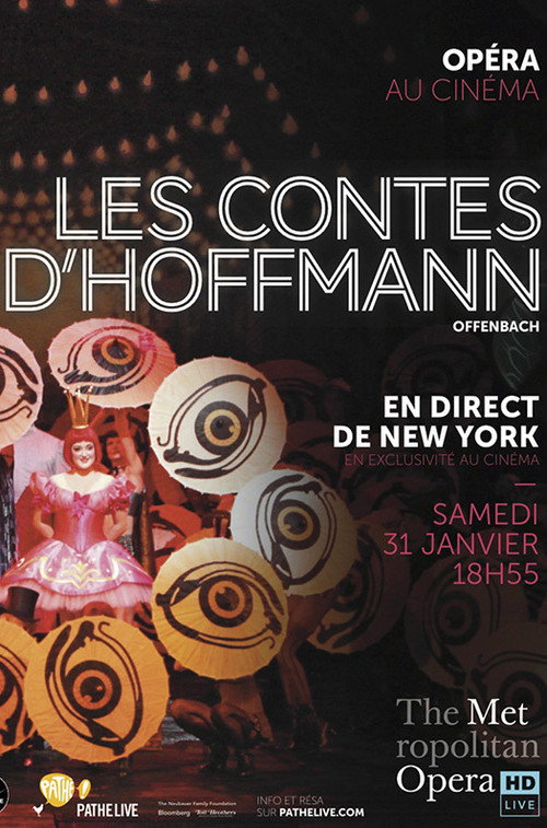 Movie poster for Les Contes d'Hoffmann (2016)