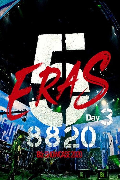 Movie poster for B'z SHOWCASE 2020 -5 ERAS 8820- Day3 (2021)
