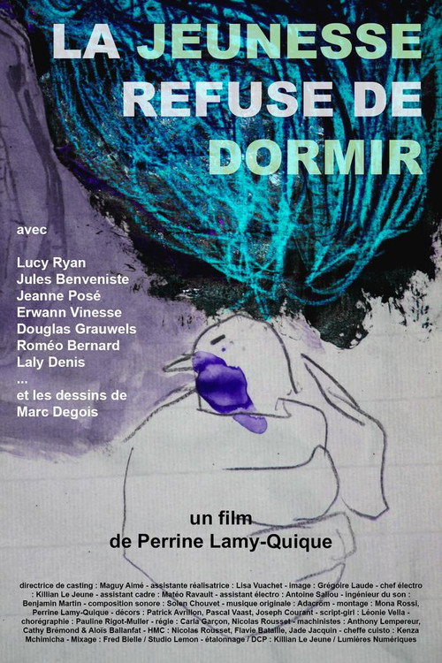 Movie poster for La jeunesse refuse de dormir (2021)