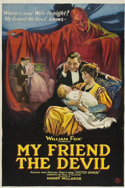 Movie poster for My Friend the Devil (1922)