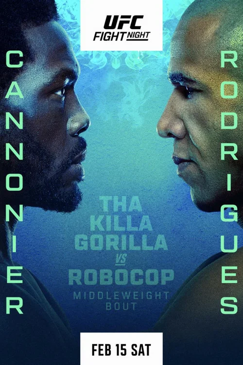 Movie poster for UFC Fight Night 251: Cannonier vs. Rodrigues (2025)