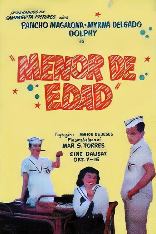 Movie poster for Menor de Edad (1954)